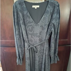 Loft midi-length dress